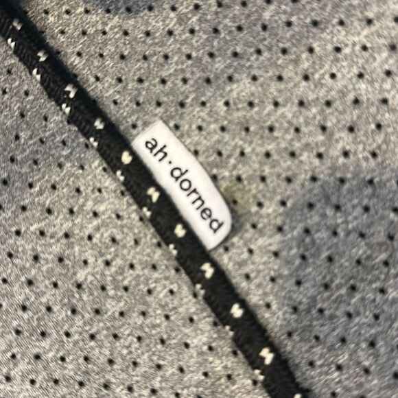 Ah-Dorned Women’s Silver/Heather Grey Neoprene Tote Bag with Small Zip Bag - Picture 4 of 8